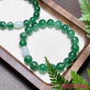 Vòng thạch anh dâu tây xanh mix lu thống cẩm thạch Type A