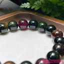 Vòng chuỗi Tourmaline đa sắc chất kính vip