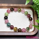 Vòng đá Tourmaline đa sắc size 10mm