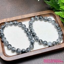 Vòng thạch anh tóc đen chất thường, sợi tóc to size 9-10mm
