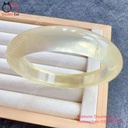 Vòng Bản Hẹ Thạch Anh Vàng Chất Trong, Ni 58,3mm, Bản 12,5mm