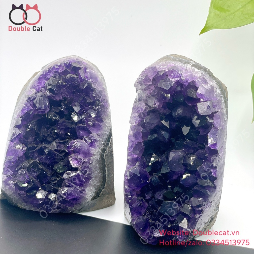Hốc tinh thể thạch anh thiên nhiên