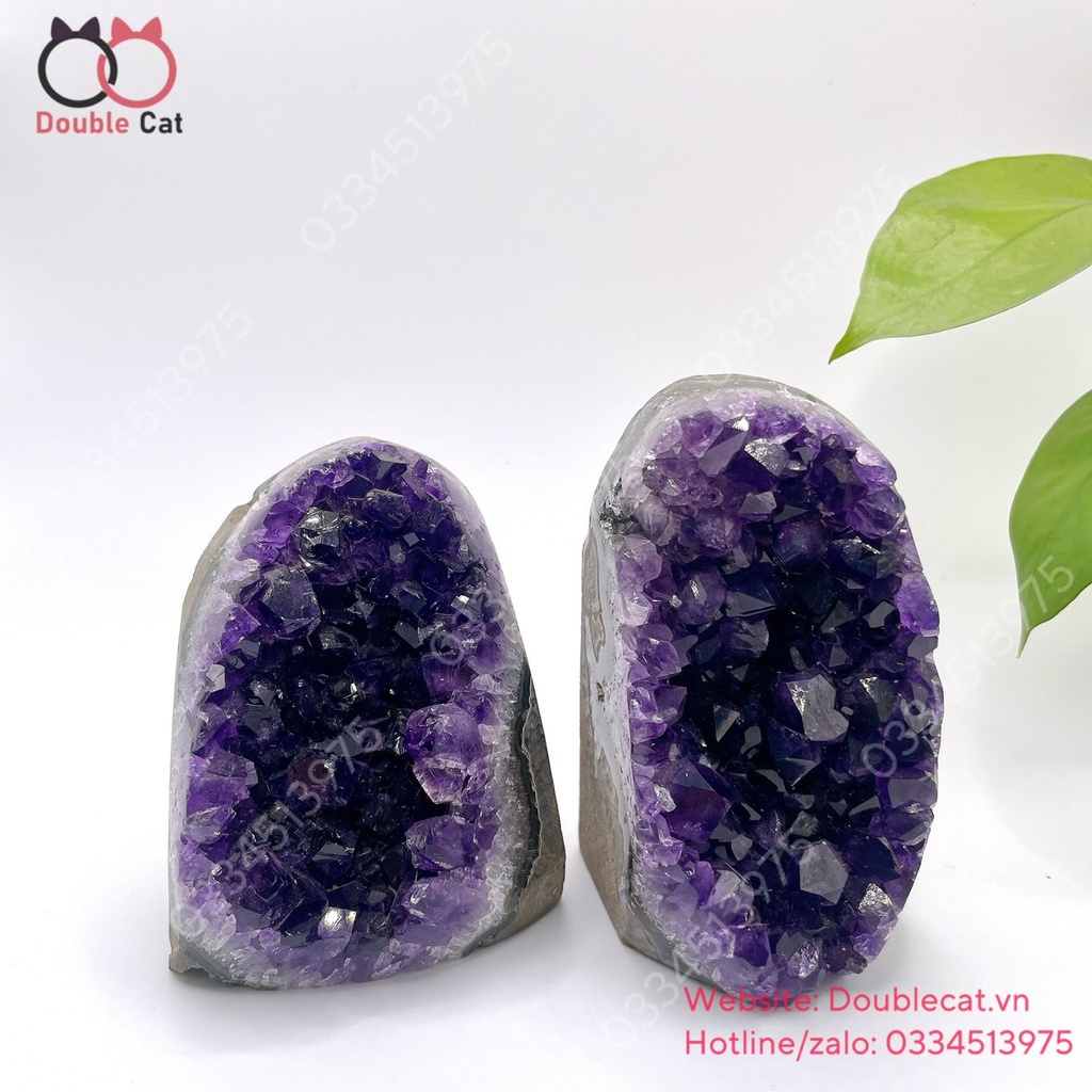 Hốc tinh thể thạch anh thiên nhiên