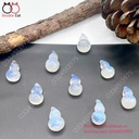 Hồ lô đá mặt trăng (moonstone), KT 13-14mm 
