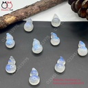 Hồ lô đá mặt trăng (moonstone), KT 13-14mm 