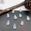 Hồ lô đá mặt trăng (moonstone), KT 13-14mm 