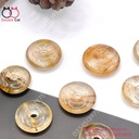 Đồng điếu thạch anh tóc nâu