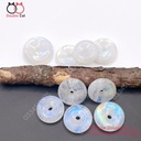 Đồng điếu đá mặt trăng (moonstone) KT 15mm