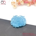 Mặt hoa mẫu đơn đá Aquamarine