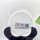Vòng thạch anh trắng bản hẹ