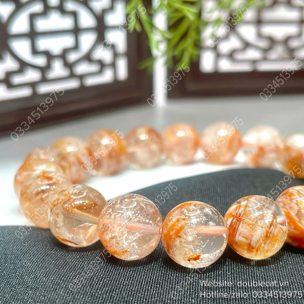 Vòng thạch anh ưu linh 10,4mm đẹp
