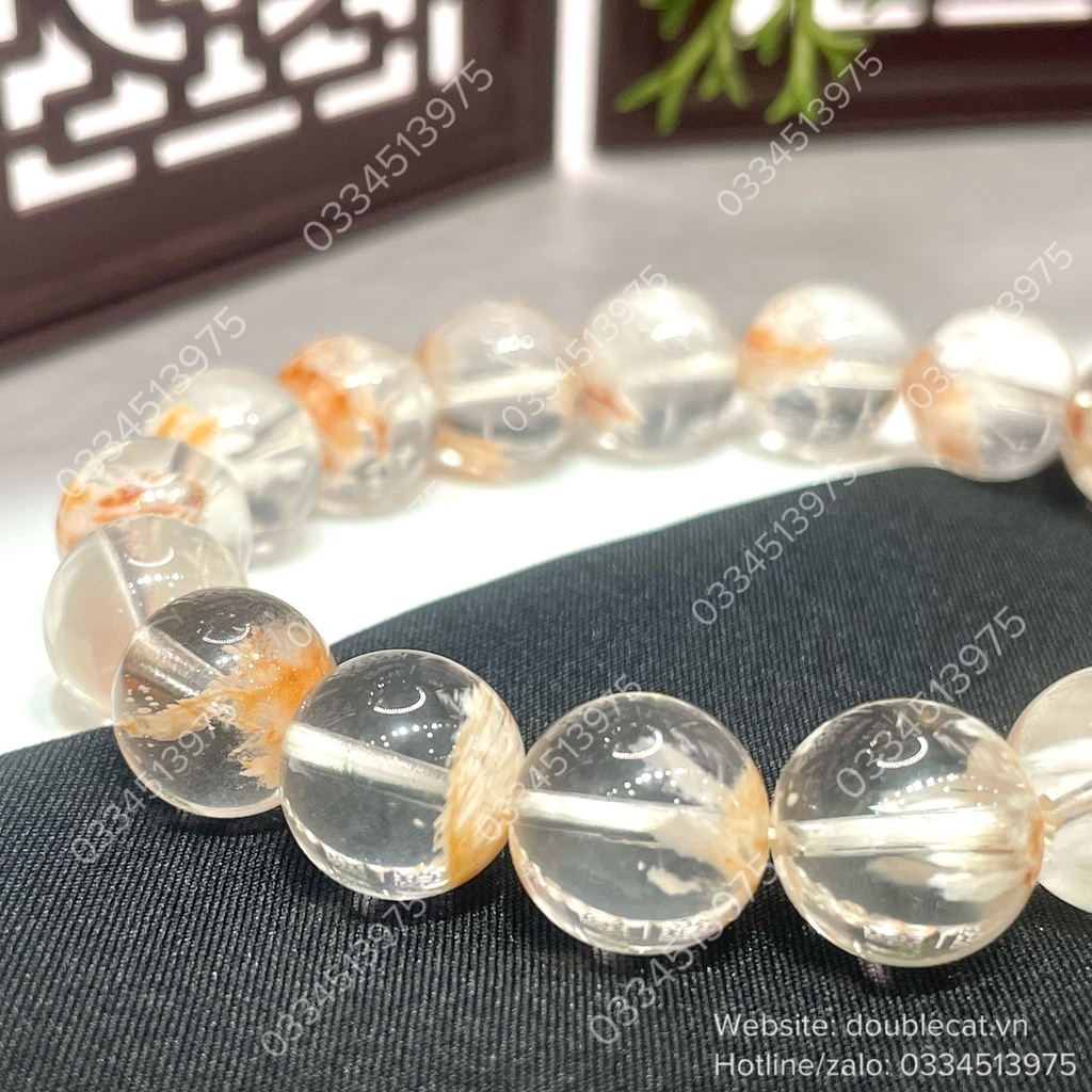 Vòng tay đá thạch anh ưu linh chất đẹp