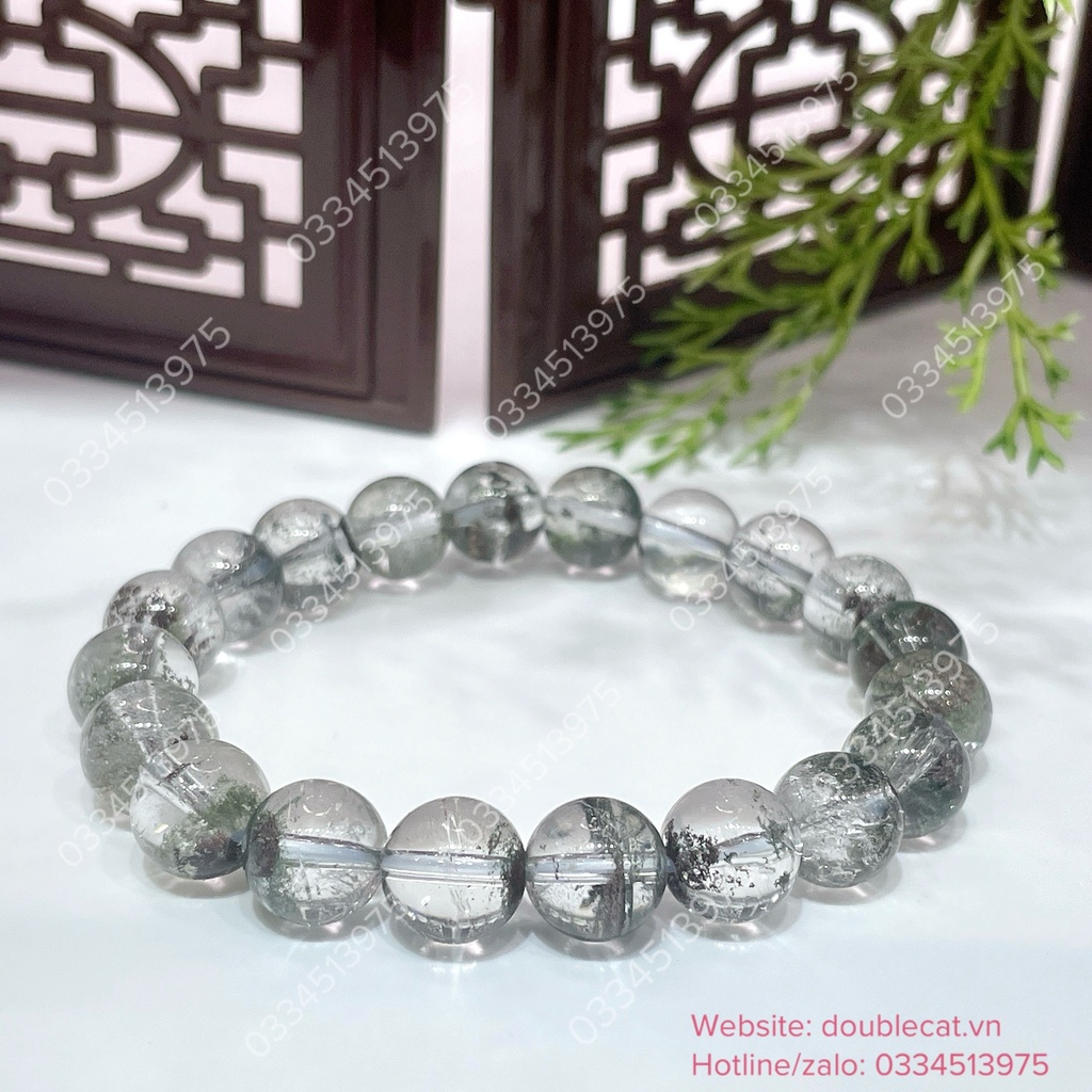Vòng tay ưu linh xanh