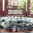Vòng thạch anh tóc đen chất thường, sợi tóc to size 9-10mm