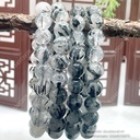 Vòng thạch anh tóc đen chất thường, sợi tóc to size 9-10mm