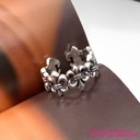 Nhẫn nam phong cách chrome hearts, bạc 925