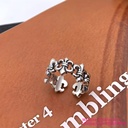 Nhẫn nam phong cách chrome hearts, bạc 925