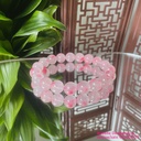 Vòng chuỗi đá tường vi thiên nhiên, chất đẹp size 10ly+