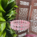 Vòng chuỗi đá tường vi thiên nhiên, chất đẹp size 10ly+