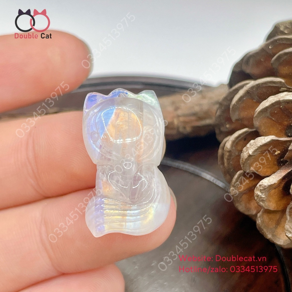 Hồ Ly Đá Mặt Trăng Ánh Đẹp