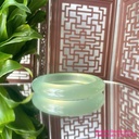 Vòng bản ngọc tụ nham thiên nhiên, chất trong và khởi quang có đi kèm giấy kiểm định.