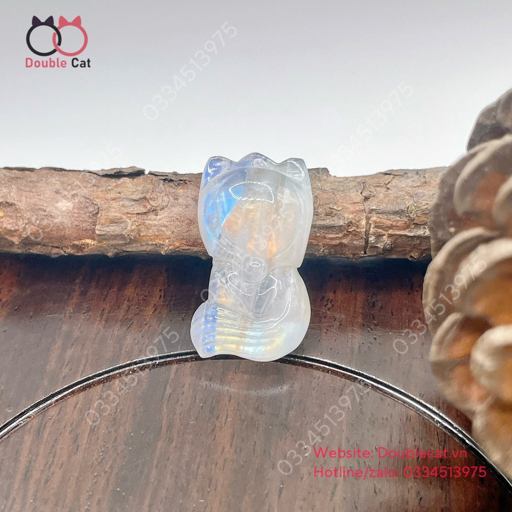 Hồ Ly Đá Mặt Trăng Ánh Đẹp