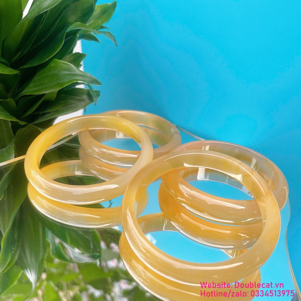 Vòng bản mã não bạch hoàng kim vương