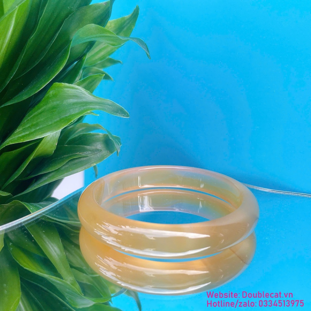 Vòng bản mã não bạch hoàng kim vương