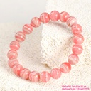 Vòng chuỗi đá Đào hoa (Rhodochrosite) thiên nhiên