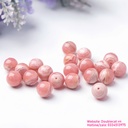 Vòng chuỗi đá Đào hoa (Rhodochrosite) thiên nhiên