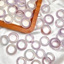 Nhẫn tử la Chalcedony thiên nhiên