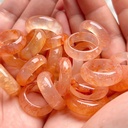 Nhẫn mã não vảy rồng (vân long) thiên nhiên