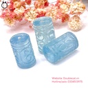 Lu Thống Aquamarin Chạm Khắc Hoa Văn