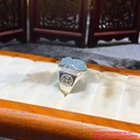 Nhẫn Tỳ Hưu Aquamarine, bạc 925
