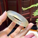 Vòng mã não màu vải thiều pha hoàng kim thiên nhiên