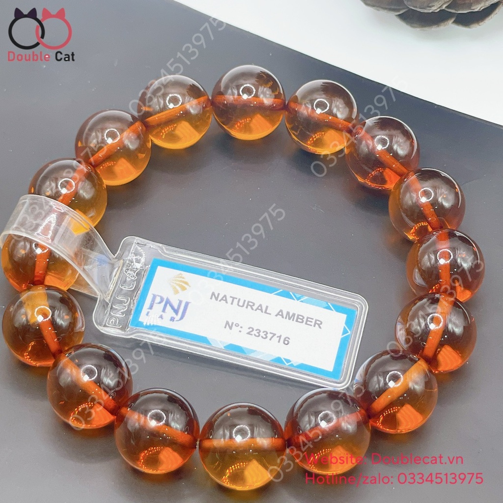 Vòng Hổ Phách Huyết