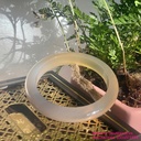 Vòng bản mã não mật pha khói tự nhiên