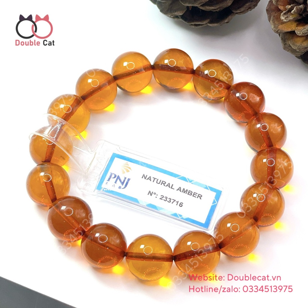 Vòng Hổ Phách Huyết
