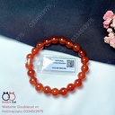 Vòng đá chalcedony thiên nhiên (Mã não đỏ) 