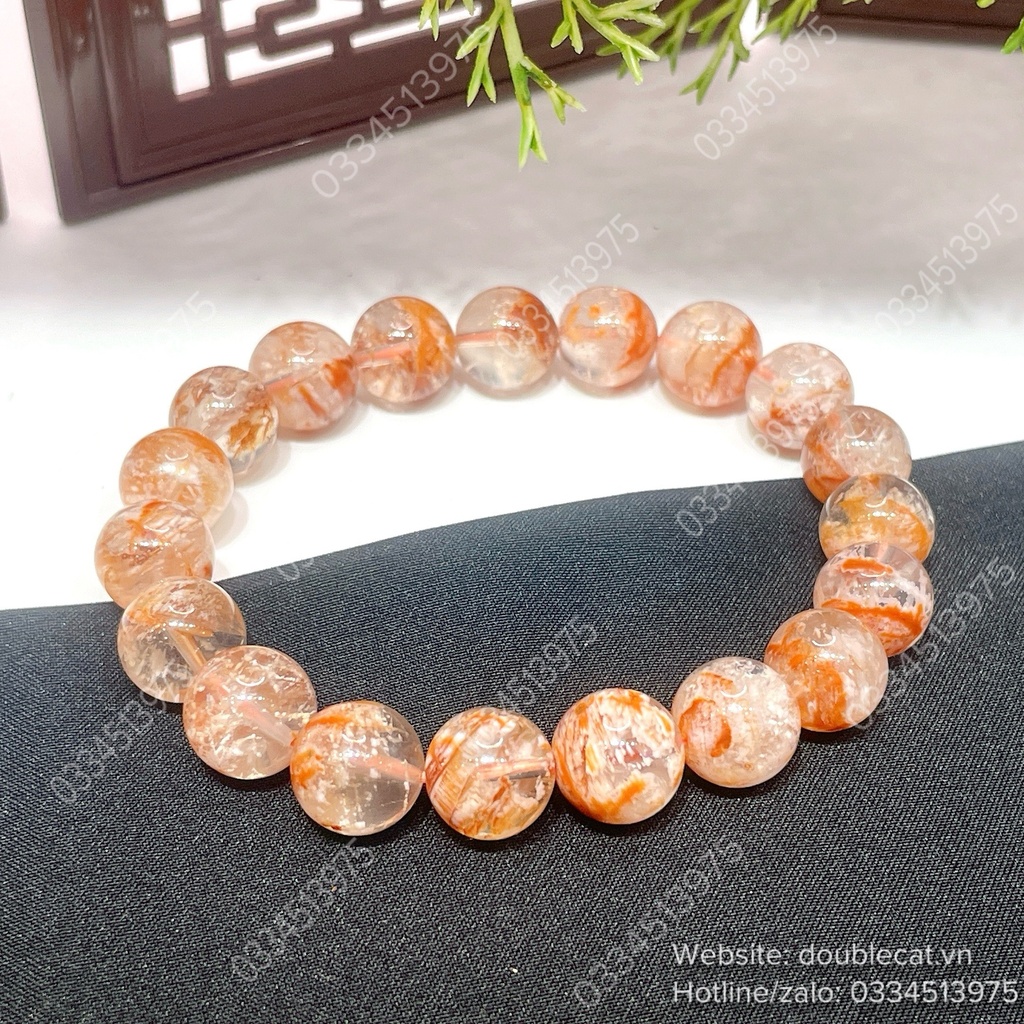 Vòng thạch anh ưu linh 10,4mm đẹp