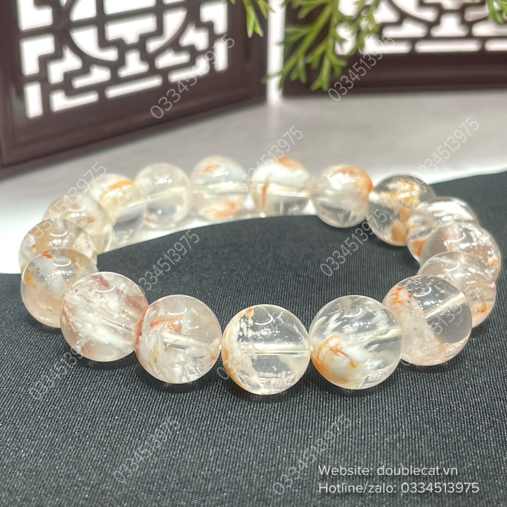 Vòng tay đá thạch anh ưu linh chất đẹp