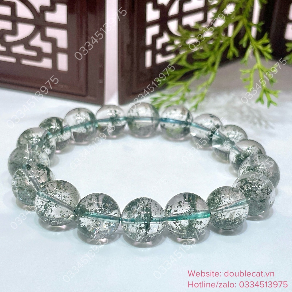 Vòng tay ưu linh xanh