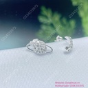 Bông tai bạc hành tinh và trăng