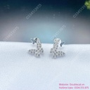 Bông tai bạc hồ điệp 