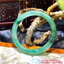 Vòng bản liền ngọc Dulong (ngọc Châu Phi) thiên nhiên, có đi kèm giấy kiểm định