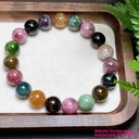 Vòng đá Tourmaline đa sắc tự nhiên