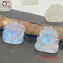 Hồ ly chúa đá mặt trăng ánh xanh đẹp