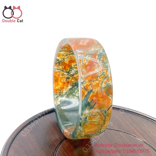 Vòng băng ngọc thủy tảo bản vuông