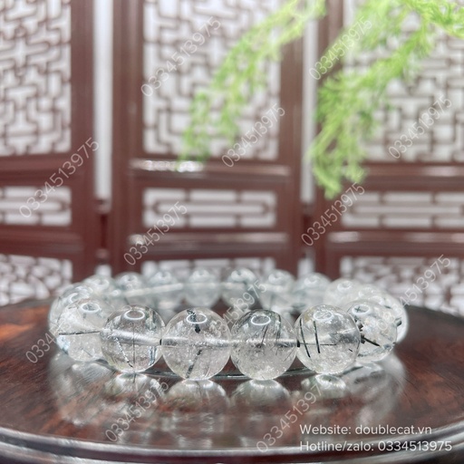 Vòng thạch anh tóc đen 