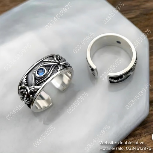 [NBPC-0004] Nhẫn nam phong cách, bạc 925